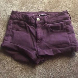 American Eagle Burgundy Super Stretch Shorts /BOGO